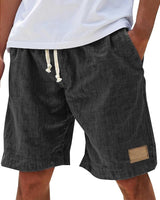Farlonix - Ultraleichte Sommershorts in Schwarz