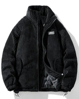 Mascha | Cordjacke in Schwarz