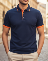 Lennart | Herren Kurzarm Poloshirt Regular Fit in Navy