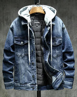BLACKHAWK DENIM-JACKE in Blau