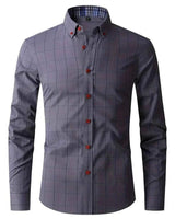 Business Hemd Herren in Grau