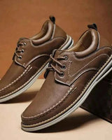 Business Schuhe Herren Bequem in Braun
