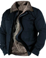 Ahvin | Klassische Westernjacke für zeitlosen Stil in Marineblau