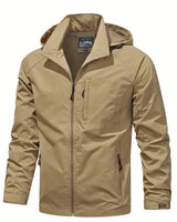 Aldiyar - Elegante Leichte Jacke in Khaki