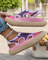 Maylis – Elegante Keilabsatzschuhe in Rosa