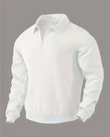 Maximilian – Moderner Pullover im Vintage-Stil in Weiß