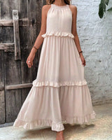 Fien | Elegantes Sommerkleid in Aprikose