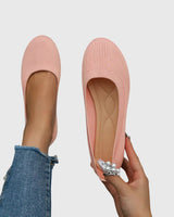 Calypso | Damen Ballerinas rutschfest atmungsaktiv in Rosa