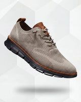 Atmungsaktive Ultracomfort-Schuhe in Schwarz-Khaki