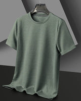 Caspian | Herren Rundhals Kurzarm T-Shirt in Grün