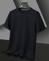 Caspian | Herren Rundhals Kurzarm T-Shirt in Schwarz
