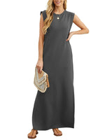 Cataleya | Damen Kleid Knitterfrei Elegant Praktisch in Grau