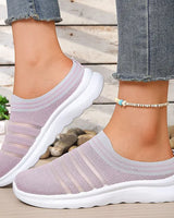 Aleyda - Atmungsaktive Leichte Sneaker Mit Polsterung in Rosa