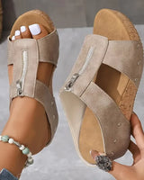Tabitha | Fußgewölbestütze Orthopädisch Sandalen in Beige