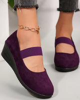 Charknaz - Elegante Schuhe Mit Einem Riemen in Lila