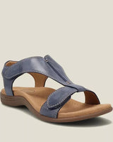 Finola | Elegante Ergonomische Sandalen in Marineblau