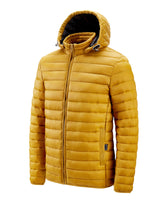 Thermo-Steppjacke für Männer - Ivar in Gelb