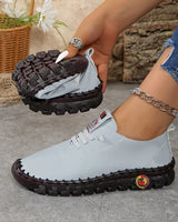Hilga – Turnschuh Mit Schnürung Und Flexibler Sohle in Grau