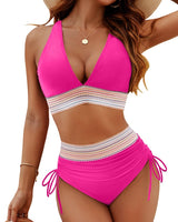 Eva | Dein selbstbewusster Bauch-Weg-Bikini in Rosa