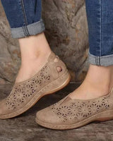 Agnes - Sandalen für Frauen in Khaki