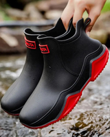 Clementine | Damen Orthopädische Stiefeletten mit Komfort und Outdoor Design in Rot