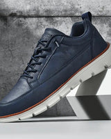 Tackson - Torricelli Leder Turnschuhe in Blau