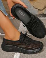 Dilrukshi - Sport Schuhe Aus Atmungsaktivem Mesh in Schwarz