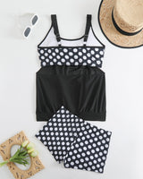 Darya - Tankini-Set in Schwarz