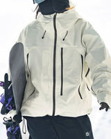 Lena | Damen Wasserdichte Ski-Jacke Winddichte Schneejacke mit Kapuze in Farbe 2