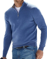 Daniel | Herren Strickpullover Regular Fit in Blau