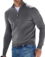Daniel | Herren Strickpullover Regular Fit in Grau