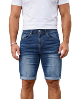 Zorvian - Hochwertige Stretch-Shorts in Blau