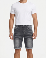 Zorvian - Hochwertige Stretch-Shorts in Grau
