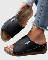 Sherby – Klassische Bequeme Wandersandalen in Schwarz