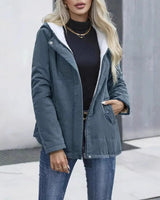 Steppjacke für Damen mit Thermofutter - Lianne in Blau