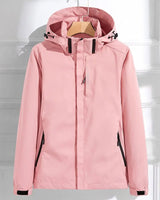 Angela | Damen funktionale Jacke mit Reißverschluss und Kapuze in 1
