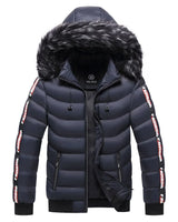 Bergjacke mit Pelzkapuze - ROMMEL in Grau