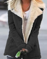 Annie | Winter Eleganz Jacke in Schwarz