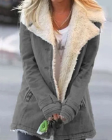 Annie | Winter Eleganz Jacke in Grau