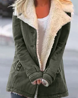 Annie | Winter Eleganz Jacke in Armeegrün