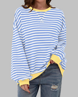 Revia - Stilvolles Freizeit-Sweatshirt in Hellblau