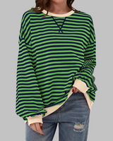 Revia - Stilvolles Freizeit-Sweatshirt in Dunkelgrün