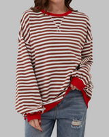 Revia - Stilvolles Freizeit-Sweatshirt in Rot