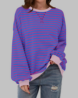 Revia - Stilvolles Freizeit-Sweatshirt in Lila