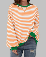Revia - Stilvolles Freizeit-Sweatshirt in Orange