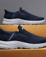 Marcelyn - Bequeme Slip-Ins für Herren, Orthopädisch in Blau