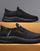 Marcelyn - Bequeme Slip-Ins für Herren, Orthopädisch in Schwarz