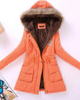 Zephyra - Die kuscheligste und bequemste Jacke mit Fleece in Orange
