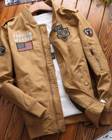 Yvan| Robuste Militärjacke für Herren in Beige