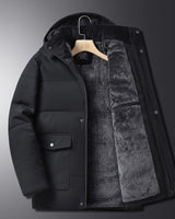 Steppjacke für Männer, warm im Griff - Roedan in Schwarz